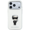 Custodia MagSafe Karl Lagerfeld IML Ikonik Sketch Print per Apple iPhone 18 Pro Max / 17 Pro Max, beige (KLD22794)