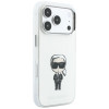 Custodia MagSafe Karl Lagerfeld IML Ikonik Sketch Print per Apple iPhone 18 Pro Max / 17 Pro Max, beige (KLD22794)