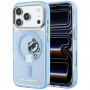 Custodia MagSafe Peekaboo Logo Karl Lagerfeld per Apple iPhone 18 Pro Max / 17 Pro Max, blu