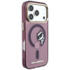 Custodia MagSafe Peekaboo Logo Karl Lagerfeld per Apple iPhone 18 Pro / 17 Pro, bordeaux