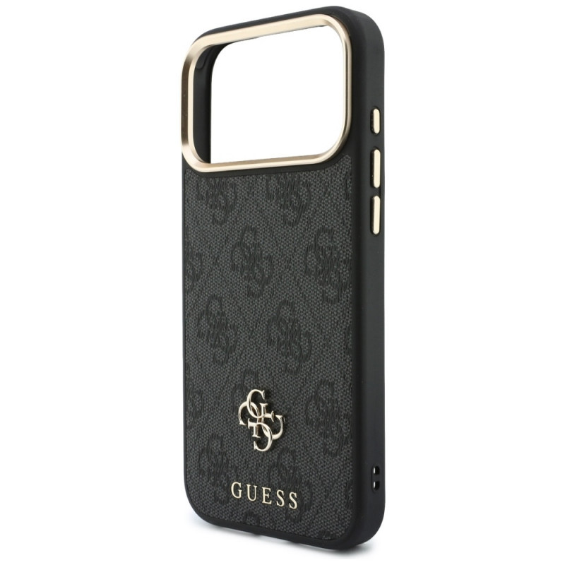 Custodia Guess 4G con portafoglio, MagSafe, per Apple iPhone 18 Pro / 17 Pro, marrone