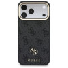 Custodia Guess 4G con portafoglio e lanyard, MagSafe, per Apple iPhone 18 Pro / 17 Pro, marrone