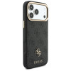 Custodia Guess 4G con portafoglio e lanyard, MagSafe, per Apple iPhone 18 Pro / 17 Pro, marrone