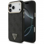 Custodia MagSafe Guess 4G Triangle Logo per Apple iPhone 18 Pro Max / 17 Pro Max, nero oro