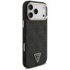 Custodia MagSafe Guess 4G Triangle Logo per Apple iPhone 18 Pro Max / 17 Pro Max, nero oro