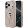 Custodia in silicone Karl&Choupette Ring MagSafe Karl Lagerfeld per Apple iPhone 18 Pro / 17 Pro, nera