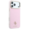 Custodia MagSafe Guess Saffiano Small 4G & Classic Logo per Apple iPhone 18 Pro / 17 Pro, rosa