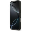 Custodia triangolare Guess 4G Double Card per Apple iPhone 18 Pro / 17 Pro, nera