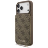 Custodia crossbody Guess 4G Cardslots & Magnetic Closure per Apple iPhone 18 Pro Max / 17 Pro Max, marrone
