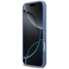 Custodia triangolare con doppia scheda 4G Guess per Apple iPhone 18 Pro Max / 17 Pro Max, blu