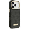 Custodia Guess 4G Logo Plate MagSafe per Apple iPhone 18 Pro Max / 17 Pro Max, nera