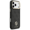 Custodia MagSafe Guess 4G Strass Logo per Apple iPhone 18 Pro Max / 17 Pro Max, nera