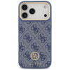 Custodia MagSafe Guess 4G Strass Logo per Apple iPhone 18 Pro Max / 17 Pro Max, blu