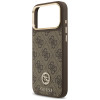 Custodia MagSafe Guess 4G Strass Logo per Apple iPhone 18 Pro Max / 17 Pro Max, marrone