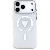 Custodia MagSafe Guess IML Gradient Triangle Logo per Apple iPhone 18 Pro Max / 17 Pro Max, trasparente