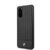 Custodia rigida BMW BMHCS62POCBK Signature per Samsung Galaxy S20, nera