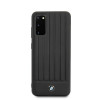Custodia rigida BMW BMHCS62POCBK Signature per Samsung Galaxy S20, nera