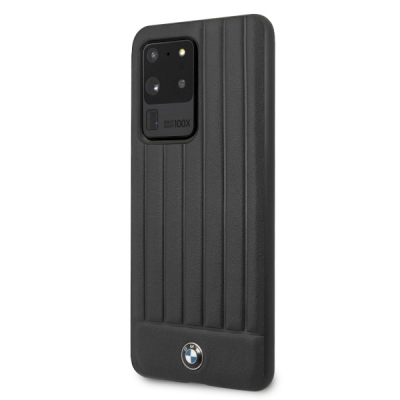 BMW BMHCS69POCBK Signature Hardcase per Samsung Galaxy S20 Ultra, nera