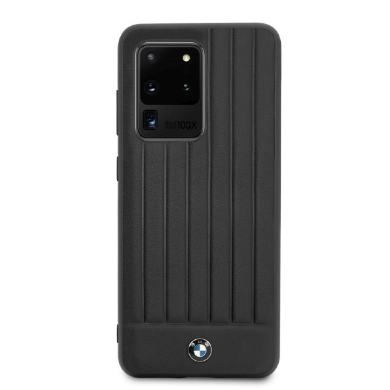BMW BMHCS69POCBK Signature Hardcase per Samsung Galaxy S20 Ultra, nera