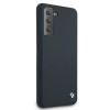 BMW BMHCS21MSILNA Silicone Signature Hardcase per Samsung Galaxy S21+, blu navy