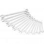 Set di chiavi combinate HAZET 600 SPC/16, 16 pezzi, cromate, testa lucidata