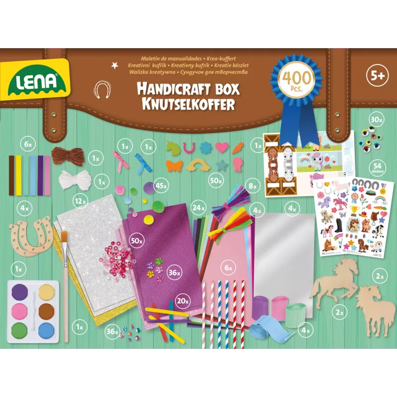 Set di lavori manuali Horses LENA