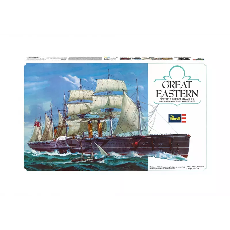 Kit modellino nave Great Eastern Revell 05608, 75 anni, 1:388