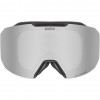 Maschera da sci UVEX Evidnt ATTRACT V con custodia, nero/argento