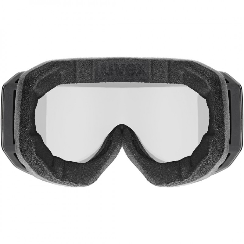 Maschera da sci UVEX Evidnt ATTRACT V con custodia, nero/argento