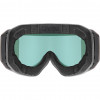 Maschera da sci UVEX Evidnt ATTRACT V con custodia, nero/arcobaleno