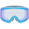 Maschera da sci UVEX Provoqe V, nero/blu, taglia unica