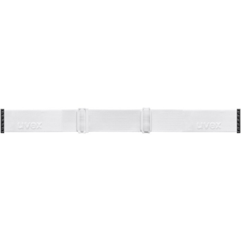 UVEX Scenic P Occhiali da sci, Bianco/Argento