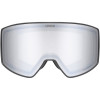Maschera da sci UVEX Scenic P, nero/argento
