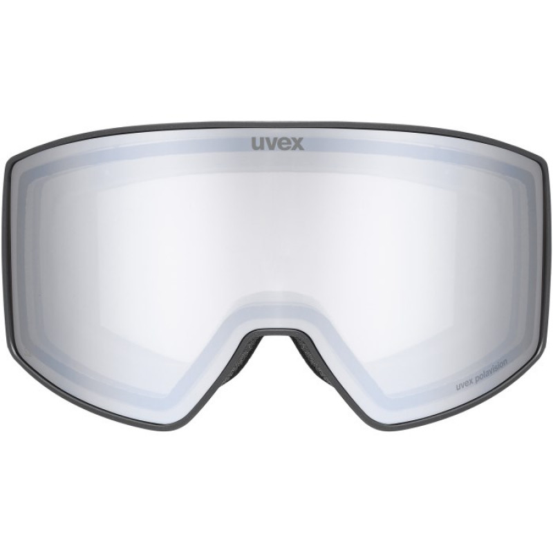 Maschera da sci UVEX Scenic P, nero/argento
