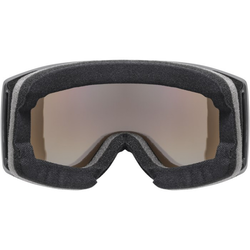 Maschera da sci UVEX Scenic P, nero/argento