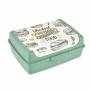 keeeper Carla Midi Lunch Box Space Tour, nordic green, Deco-Click-Box, PP (1 pz)