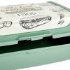 keeeper Carla Midi Lunch Box Space Tour, nordic green, Deco-Click-Box, PP (1 pz)