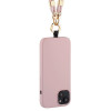 Custodia Just Elegance JEC151 per Apple iPhone 15 MagSafe, PopGrip, rosa