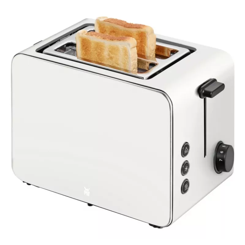 Tostapane WMF Stelio 414210001, 2 fette, acciaio inox, Paper Grey, 1050 W