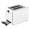 Tostapane WMF Stelio 414210001, 2 fette, acciaio inox, Paper Grey, 1050 W