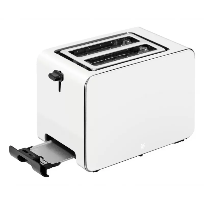 Tostapane WMF Stelio 414210001, 2 fette, acciaio inox, Paper Grey, 1050 W