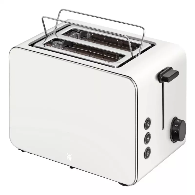 Tostapane WMF Stelio 414210001, 2 fette, acciaio inox, Paper Grey, 1050 W