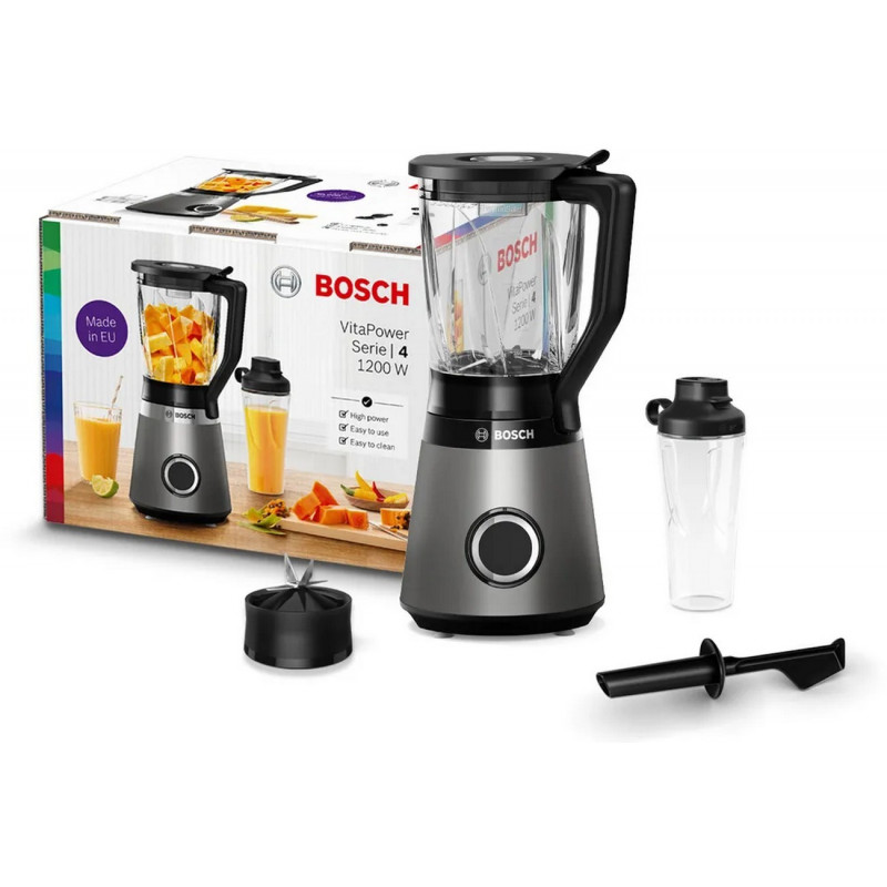 Bosch VitaPower Serie 4 MMB6174S Frullatore, 1200 W, 1,5 L