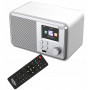 Radio internet WLAN XORO DAB300IR WS con DAB+ e Bluetooth, bianca