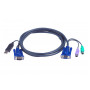 Cavo KVM ATEN 2L-5506UP da PS/2 a USB, 6 m