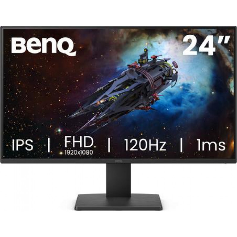 Monitor BenQ GW2491P 23,8 pollici FHD IPS, 1920 x 1080, 120 Hz, 5 ms, HDMI, DisplayPort, nero