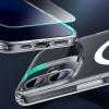 Custodia ESR Classic Pro Set HaloLock MagSafe con vetro temperato per Apple iPhone 16, trasparente