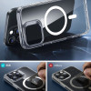 Custodia ESR Classic Hybrid HaloLock MagSafe con vetro temperato per Apple iPhone 16 Pro Max, trasparente