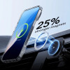 Custodia ESR Classic Hybrid Kickstand HaloLock MagSafe con vetro temperato per Apple iPhone 16 Plus, trasparente