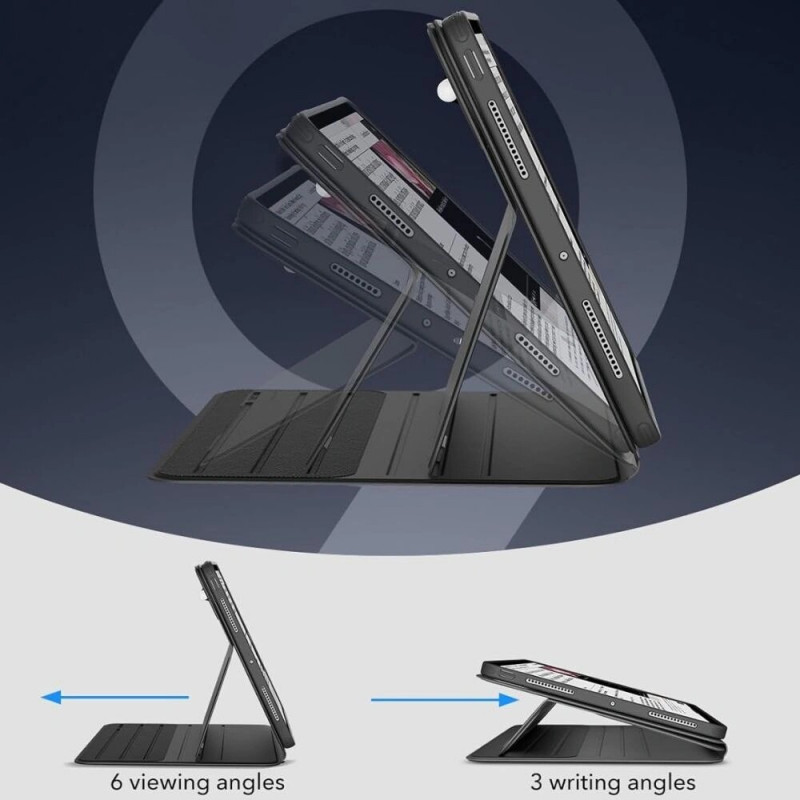 Custodia flip ibrida ESR per Apple iPad Pro 13" 2024/2025, ESR952, nero